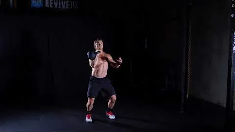 Single Arm Kettlebell Clean And Push Press
