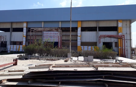 Covered Hall Gymnasium
