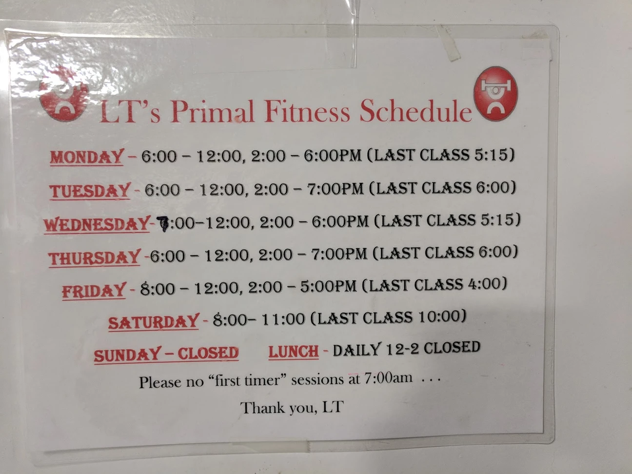 LT's Primal Fitness - Gym in Asheville, United States