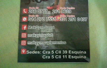 Mak Gym Sede Ferrocarril