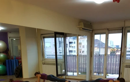 Pilates and yoga studio '' Let's practice together '