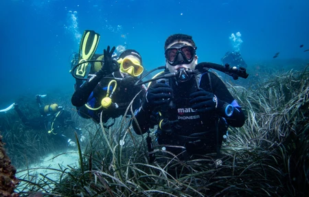 Dive Academy Santa Pola, bucear en Tabarca