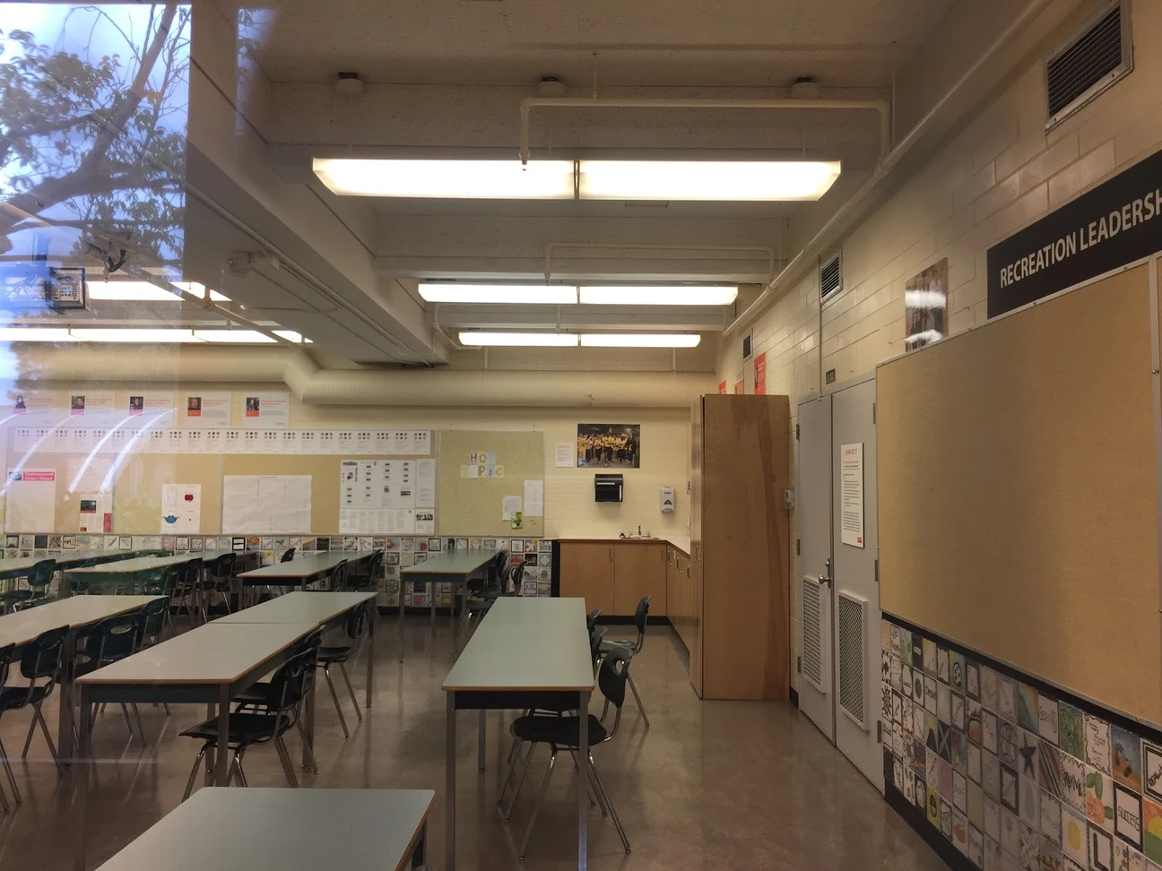 Langara College - Gymnasium and Lockers