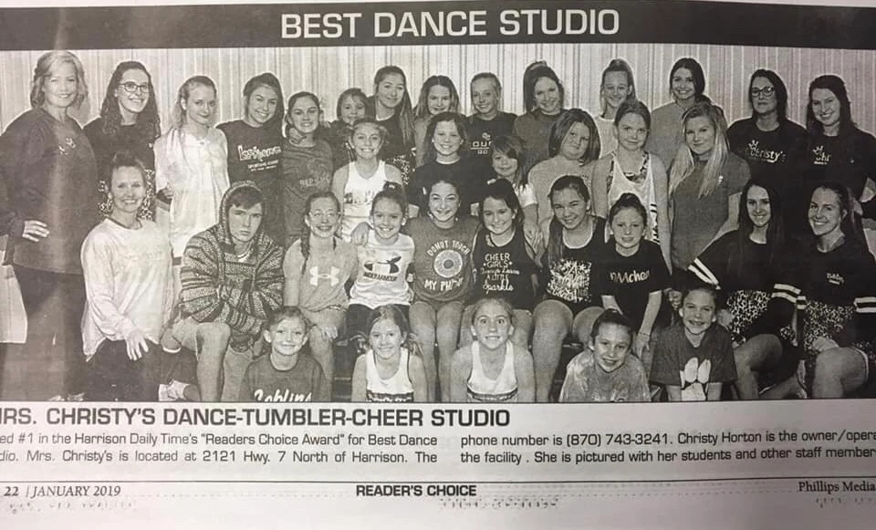 Mrs. Christy's Dance, Tumble, Cheer