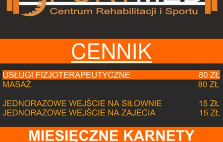 🏋🏻 SportMed. Masaż, rehabilitacja, fizjoterapeuta Leszno. Trener personalny kettbell, capoeira, siłownia