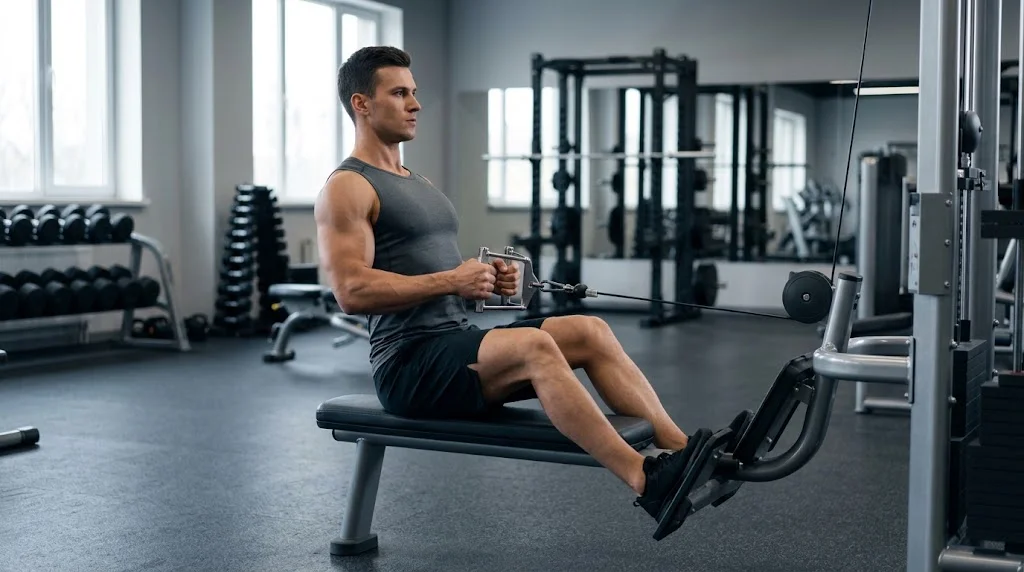 Seated Cable Row Workout exercise