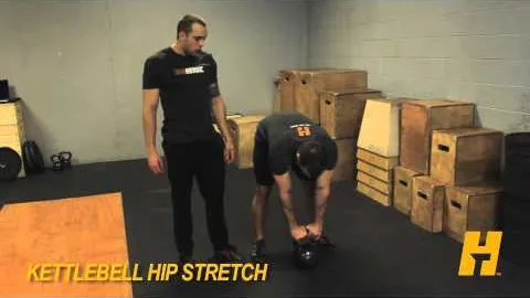 Kettlebell Hip Stretch