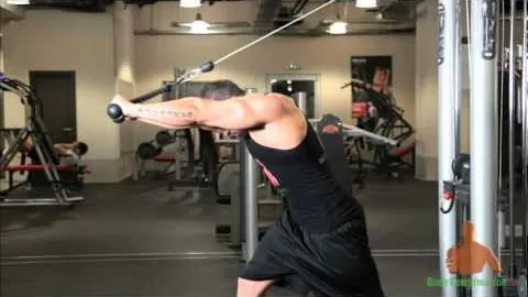 Crossover Triceps Extensions