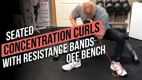 Concentration Curl with Resistance