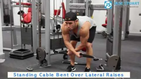 Standing Cable Bent Over Lateral Raise