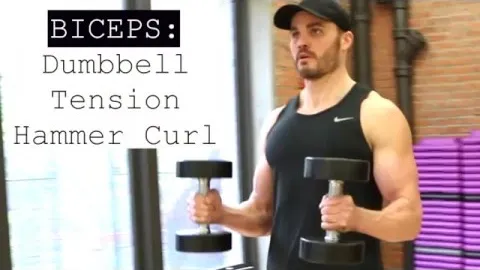 Biceps Dumbbell Tension Hammer Curl