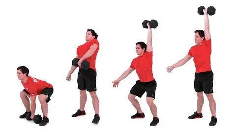 One-Arm Dumbbell Power Snatch