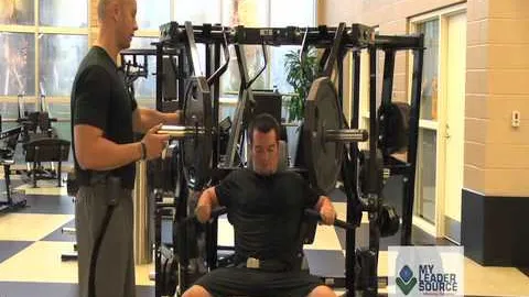 Isolateral Decline Chest Press