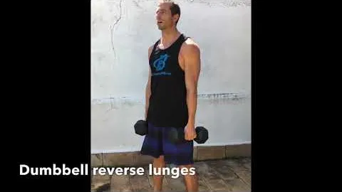 Dumbbell Reverse Lunge