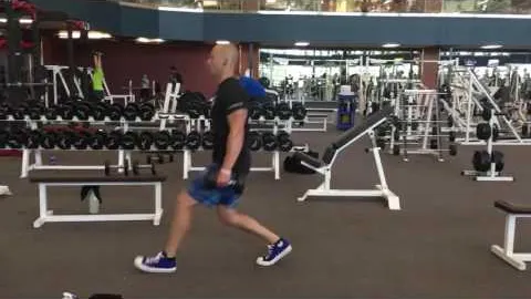 Forward Reverse Lunge Combo