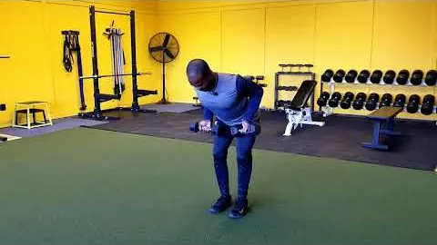 Dumbbell Bent Over Supinated Grip Row