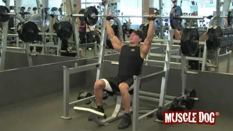 Seated Military Press