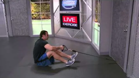 Seated Preacher Curl with Resistance Bands