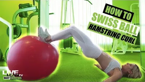 Swiss Ball Hamstring Curl
