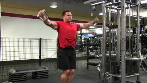 Cable Crossover Side Shoulder Raise