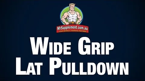 Wide Grip Lat Pulldown