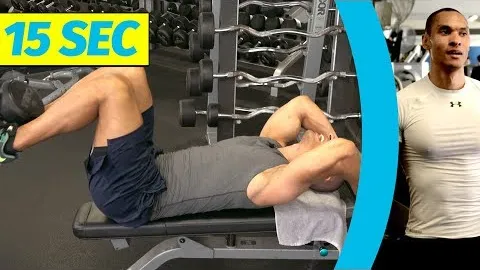 Dumbbell Decline Reverse Crunch
