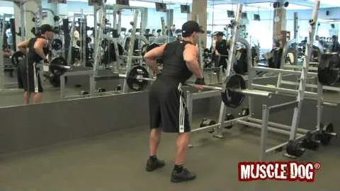 Bent-over Barbell Row