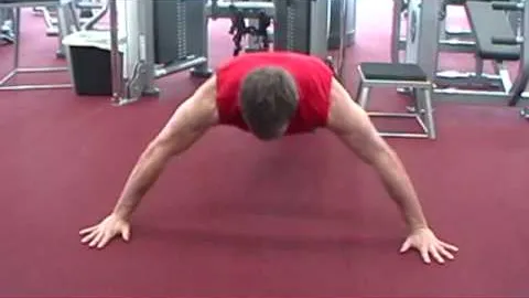 Wide Arm Push Up