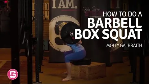 Barbell Box Squat