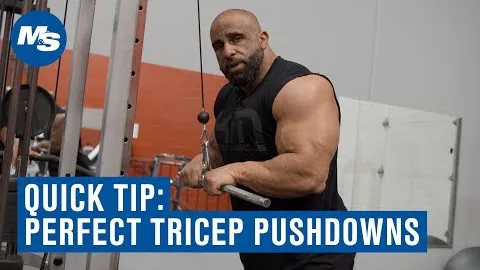 Triceps Pushdown