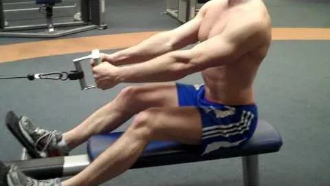 Seated Cable Row V Grip