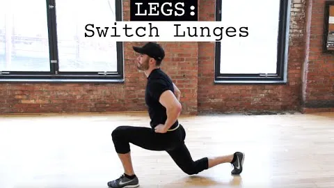 Legs Switch Lunge
