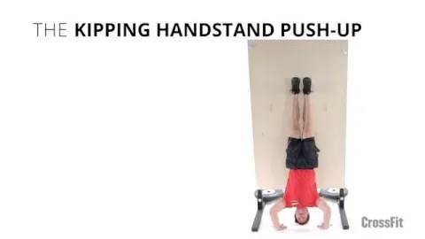 Kipping Handstand Push-Up