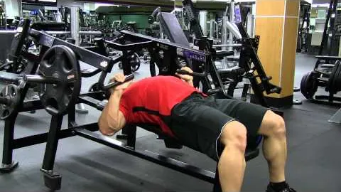 Hammer Strength Flat Bench Press