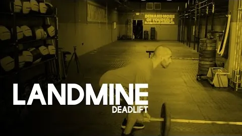 Landmine Deadlift