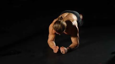 Scapular Push Up On Elbows