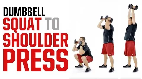 Dumbbell Squat And Press