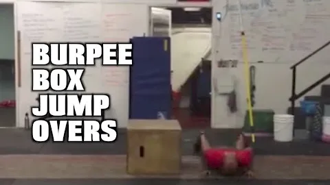 Burpee Box Jump Over