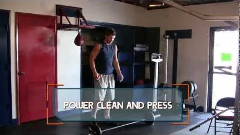 Power Clean and Press