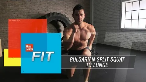 Bulgarian Split Squat To Lunge