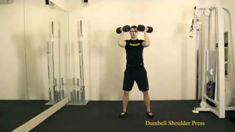Dumbell shoulder press