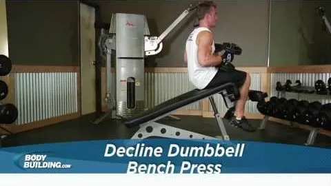Decline Dumbbell Bench Press