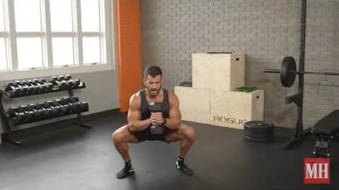 Dumbbell Squat And Press