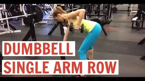 Dumbbell Single Arm Row