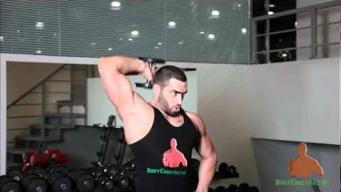 Dumbell Triceps Extensions