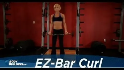 E-Z bar curl