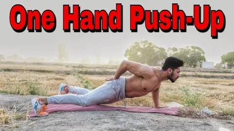 One arm push-up