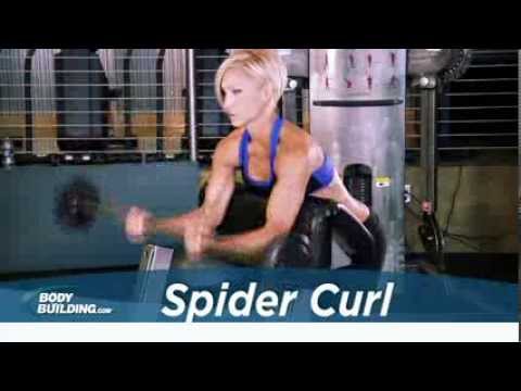 EZ Bar Spider Curl