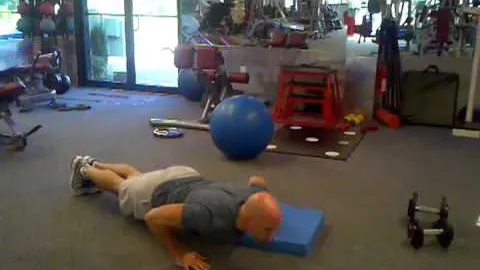 Elevated Push up