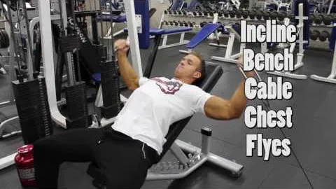 Incline Cable Chest Fly